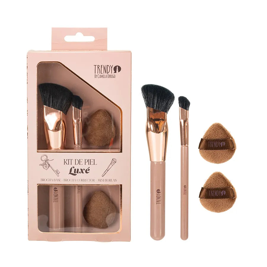 Kit Brochas Piel Luxé Ref KBP2506
