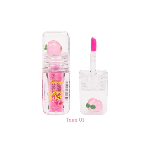 LIP GLOSS GLOSSY JUICY PURPURE