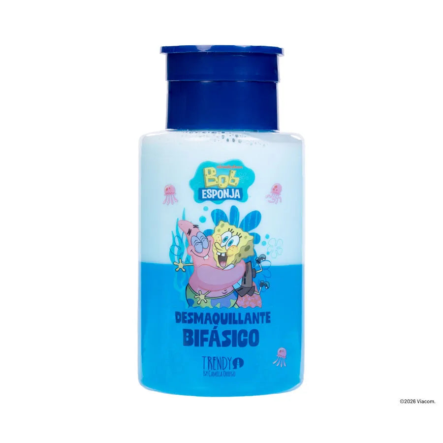 Desmaquillante Bifasico Bob Esponja Ref DBB2485 TRENDY