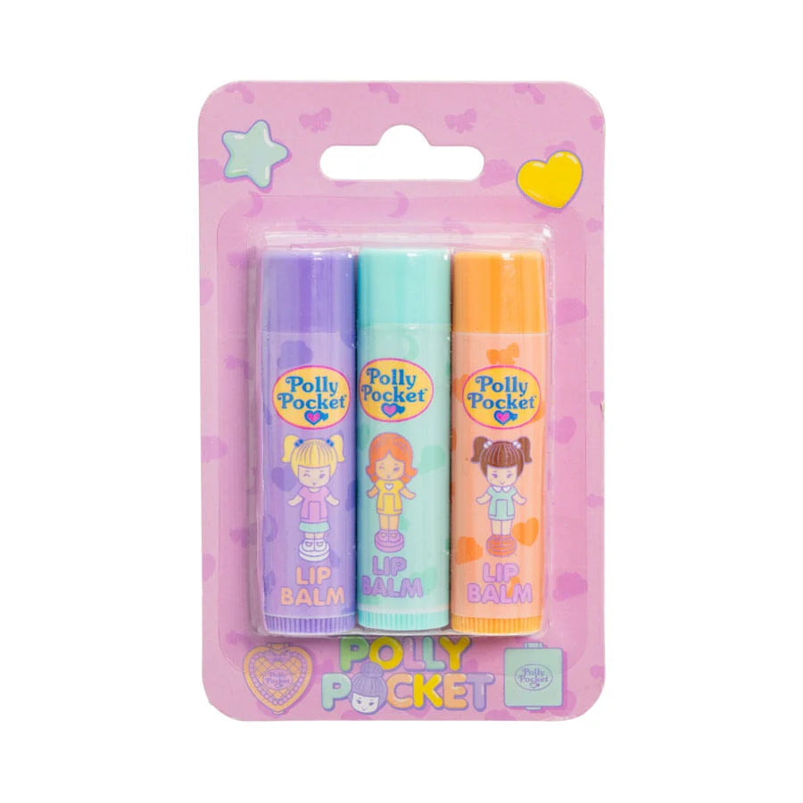 KIT LIP BALM X3 POLLY POCKET TRENDY REF MT2403