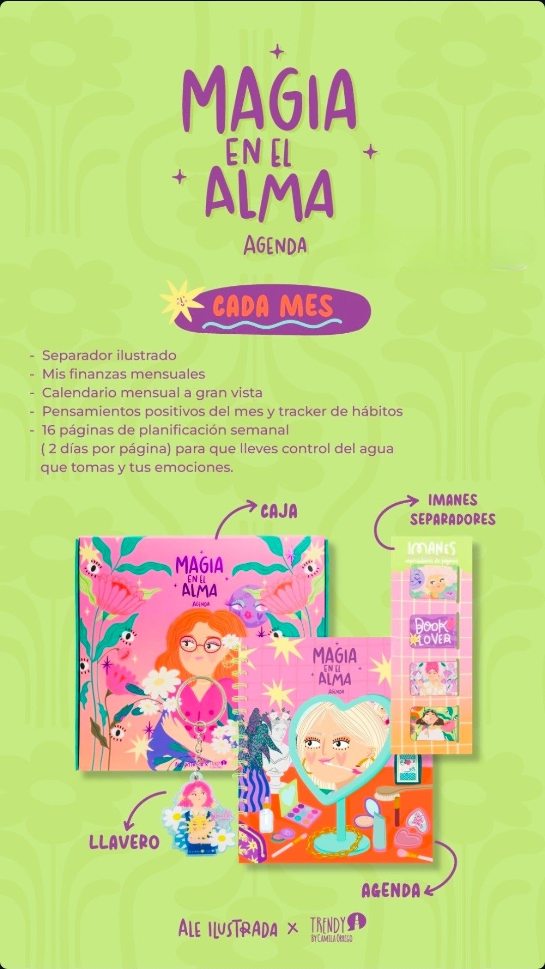 AGENDA MAGIA EN EL ALMA TRENDY 2026