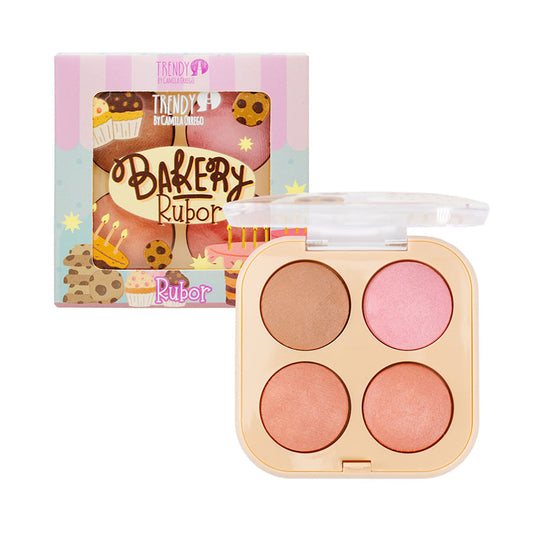 PALETA RUBOR Y CONTORNO BAKERY TRENDY