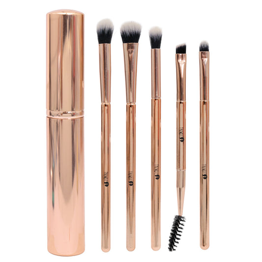 KIT BROCHAS X5 OJOS METALICA TRENDY