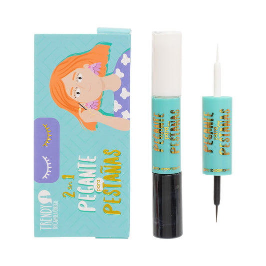 PEGANTE PARA PESTAÑAS 2 EN 1 TRENDY