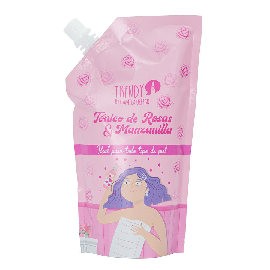 SACHET/DOYPACK AGUA DE ROSAS TRENDY